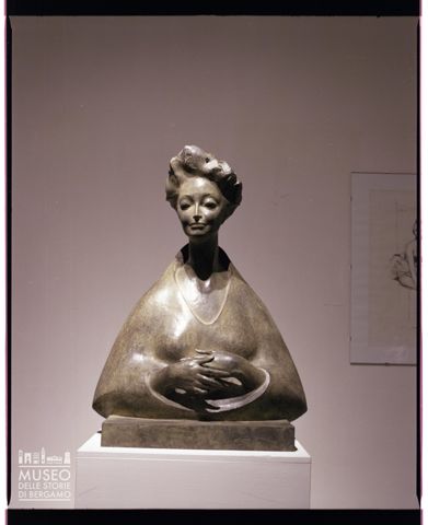 Esposizione di opere dello scultore Piero Brolis