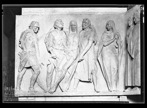 Via Crucis di Piero Brolis nella chiesa di Ognissanti presso il cimitero monumentale di Bergamo