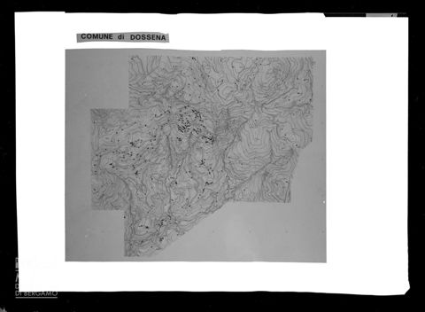 Mappa del comune di Dossena