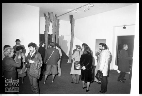 Inaugurazioni di mostre presso la Galleria Dossi di Bergamo