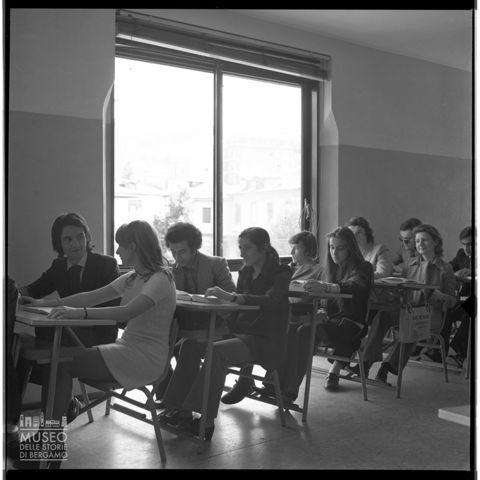 Interni ed esterni dell'Istituto Vittorio Alfieri di Bergamo