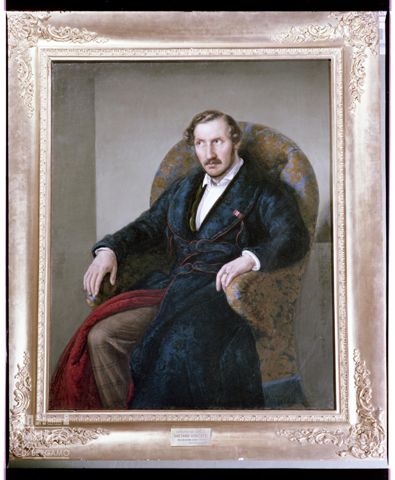 Ritratti di Gaetano Donizetti e Simon Mayr