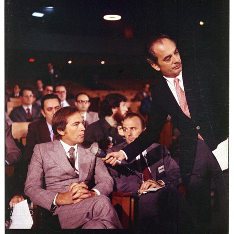 Lucio Parenzan e Christiaan Barnard al convegno internazionale sulla tetralogia di Fallot