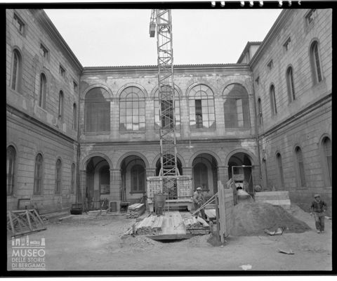 Restauro dell'ex Municipio di Bergamo