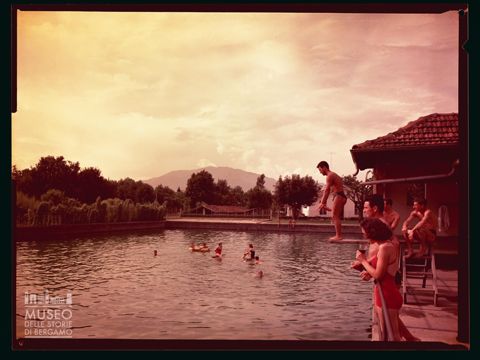 Vedute di Ponte San Pietro, dello stabilimento e della cooperativa Legler