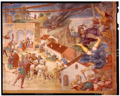Affreschi di Lorenzo Lotto nella cappella Suardi a Trescore Balneario