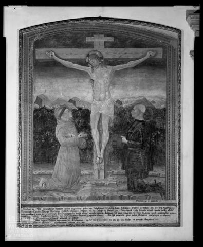 Vedute di due affreschi del Luogo Pio Colleoni di Bergamo
