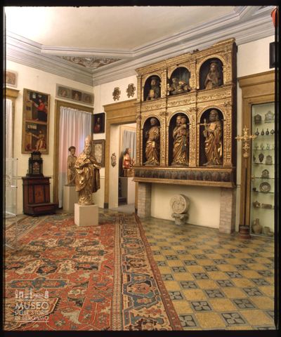 Interni del museo diocesano di Bergamo