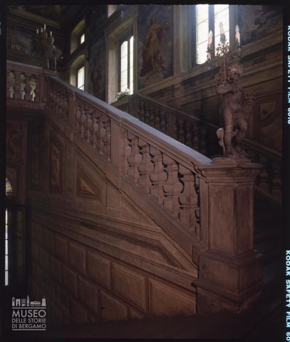 Interni di Palazzo Moroni a Bergamo