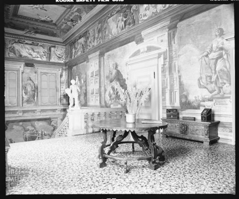 Interni di Palazzo Moroni a Bergamo