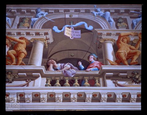 Affreschi di Palazzo Moroni a Bergamo