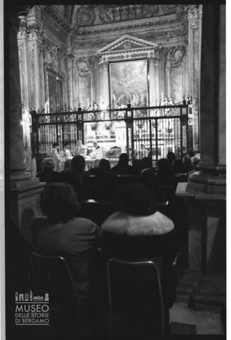 Celebrazioni nel monastero di San Benedetto a Bergamo