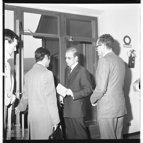 Visita di una delegazione iraniana allo stabilimento Philco