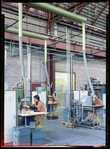 Interni ed esterni dello stabilimento SACE Sud di Frosinone
