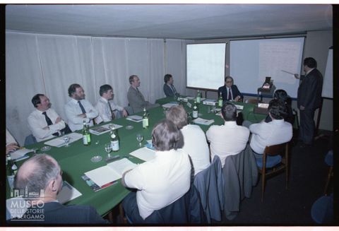 Conferenza e banchetto della SACE a Bergamo