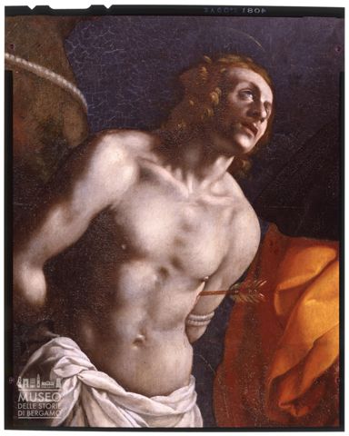 Opere di Carlo Ceresa del Santuario di Sombreno dopo un restauro