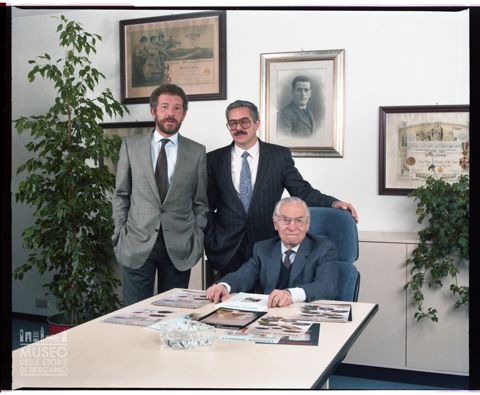 Ritratti di Angelo, Baldassare e Paolo Agnelli
