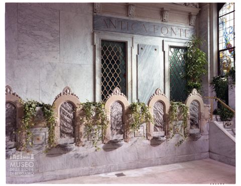 Sala fontanelle nelle Terme di San Pellegrino