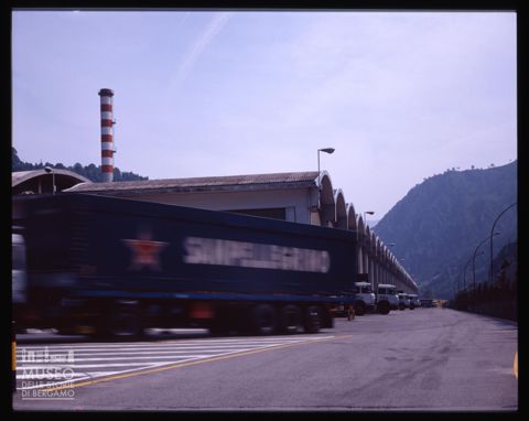 Esterni e interni dello stabilimento Sanpellegrino a Ruspino