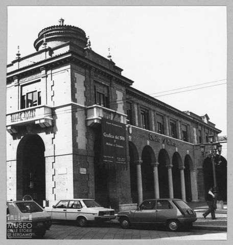 Credito Italiano in piazza Vittorio Veneto a Bergamo