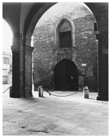Fronte di ingresso di Palazzo del Podestà