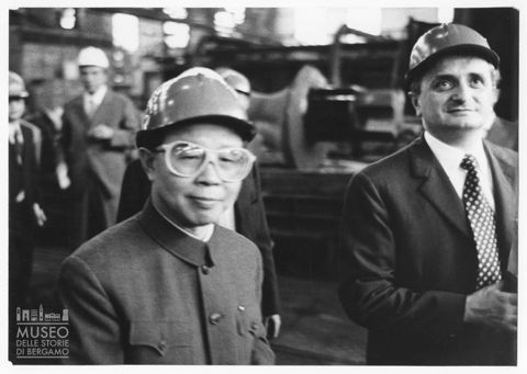 Shen Ping e Vittorino Colombo alla SAME di Treviglio