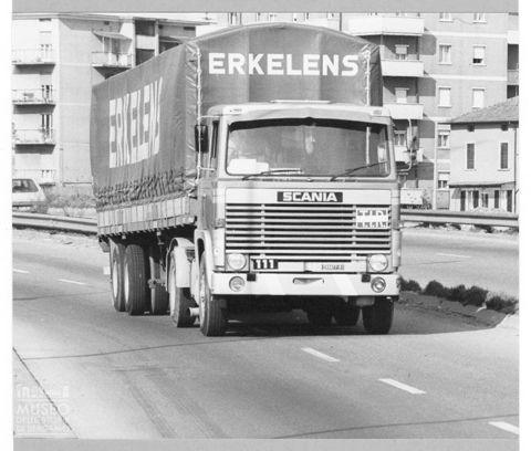 Un T.I.R. della Scania Italia