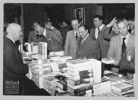 Autorità cittadine alla Fiera del Libro di Bergamo