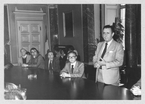 Presentazione di Mario Pomesano in qualità di nuovo segretario generale della Camera di Commercio di Bergamo