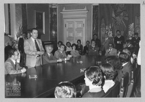Presentazione di Mario Pomesano in qualità di nuovo segretario generale della Camera di Commercio di Bergamo