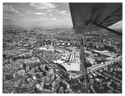 Fiera di Milano: veduta aerea