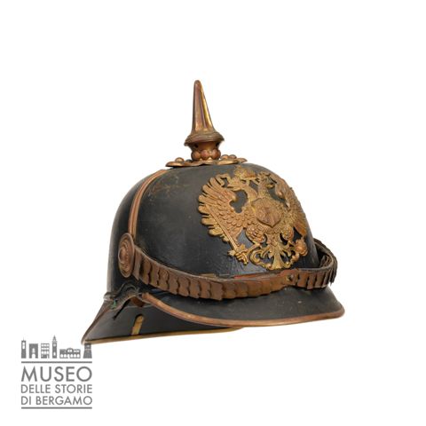 Casco chiodato Pickelhaube dell'Esercito austriaco