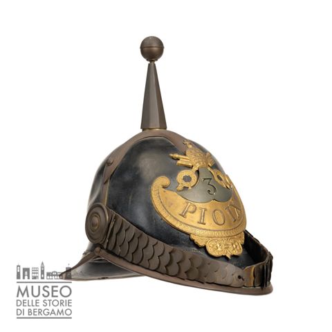 Elmo modello 1847 della Guardia civica dello Stato della Chiesa