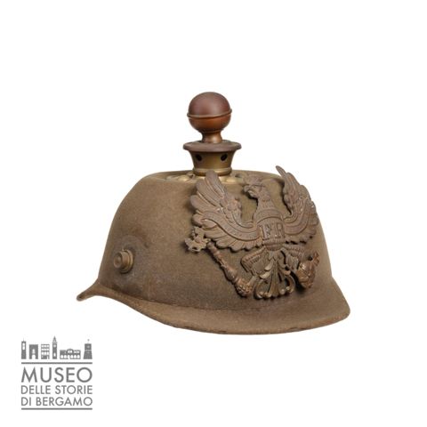 Casco chiodato Pickelhaube Ersatz dell'Esercito prussiano