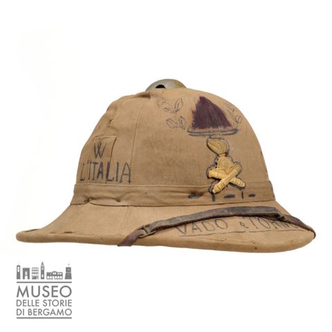 Casco coloniale modello 1928/32 del Regio esercito italiano