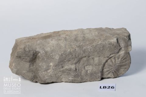 Blocco con decorazione