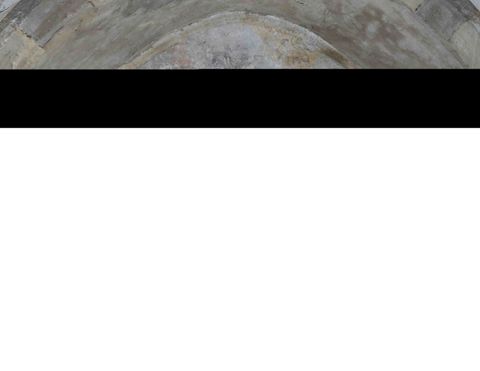 Sant'Antonio da Padova dalle nubi assiste un gruppo di devoti