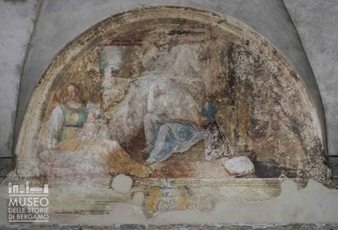 San Francesco d'Assisi ottiene l'indulgenza da papa Onorio III