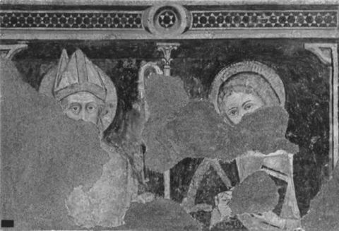 Santo vescovo e una santa