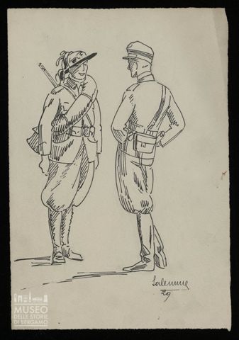 Coppia di militari