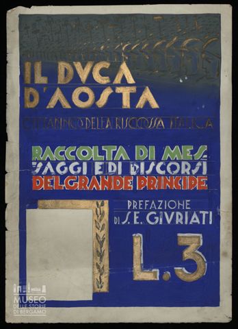 Il Duca d'Aosta cittadino della riscossa italica
