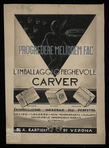 L'imballaggio pieghevole Carver