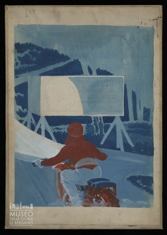Motocicletta su strada