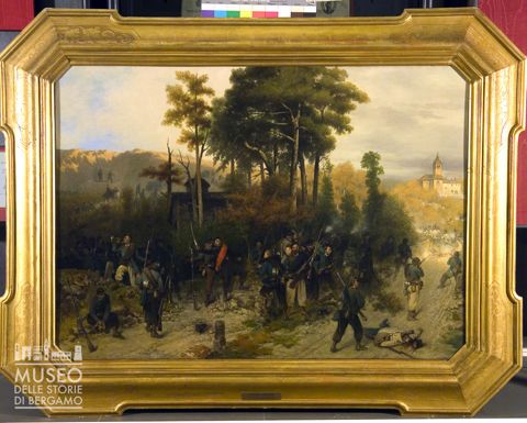 Morte di Ferdinando Cartellieri. Episodio del combattimento di San Fermo, 1859 (27 maggio 1859)