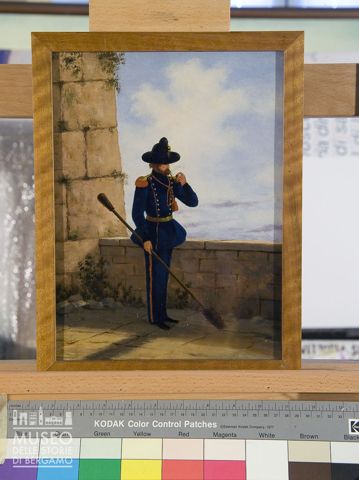 Artigliere lombardo in Piemonte (1848)