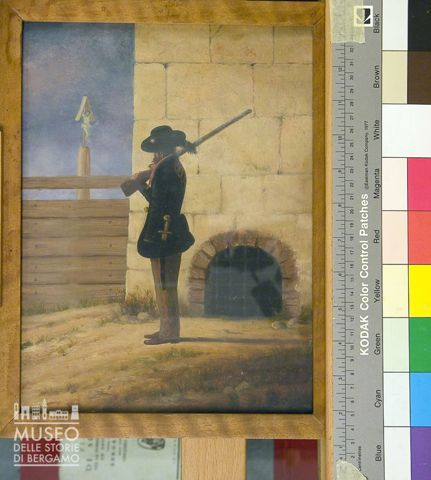 Soldato lombardo della Legione Griffini (1848)