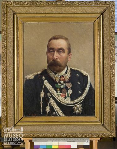 Ritratto del generale Pezzoli Ing. Gerolamo