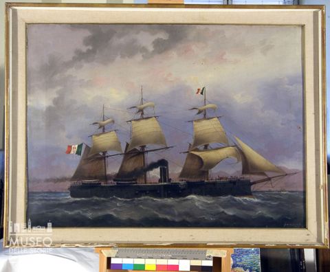 Nave da guerra della Marina Sarda