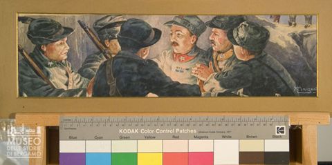 Illustrazione della Prima Guerra Mondiale