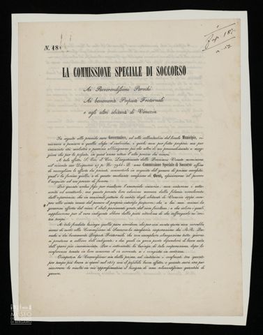 LA COMMISSIONE SPECIALE DI SOCCORSO